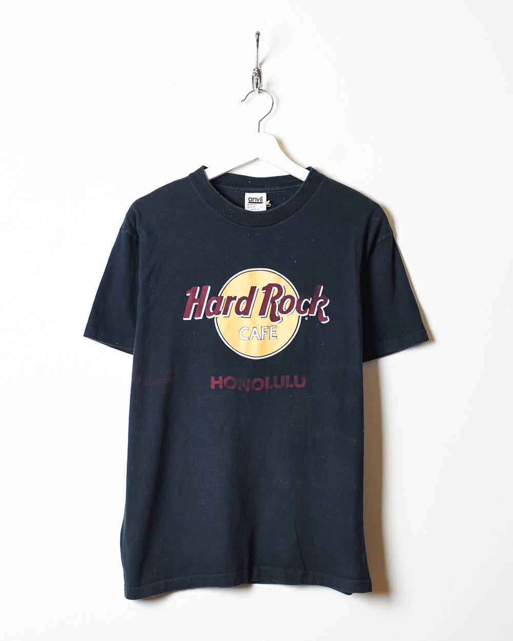 Vintage 00s Black Hard Rock Café Honolulu T-Shirt - Medium Cotton