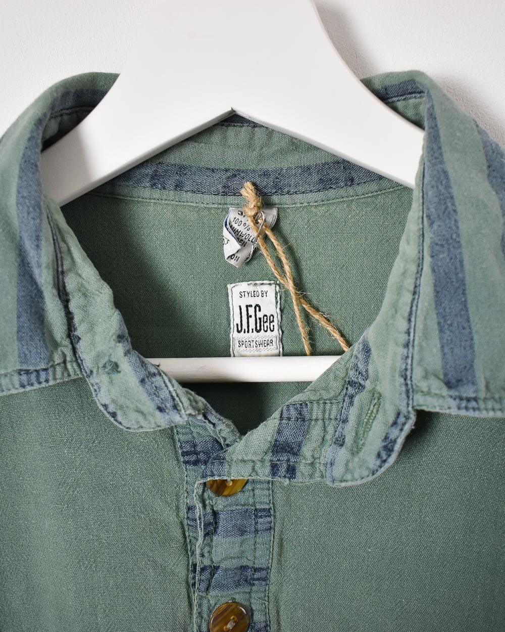 Green Vintage JFGee Traf Sweatshirt - X-Large