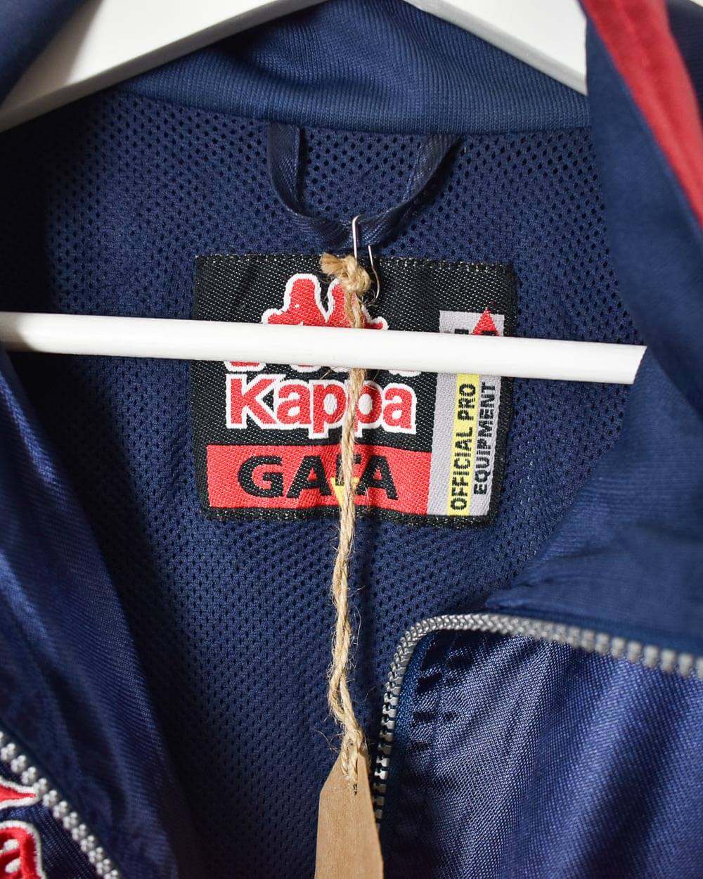 Navy Kappa Windbreaker Jacket - Medium