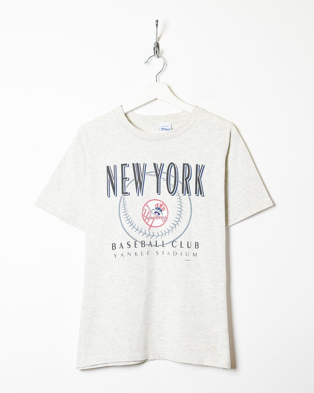 Vintage 90s Stone New York Yankees Graphic T-Shirt - Large Women's Cotton –  Domno Vintage