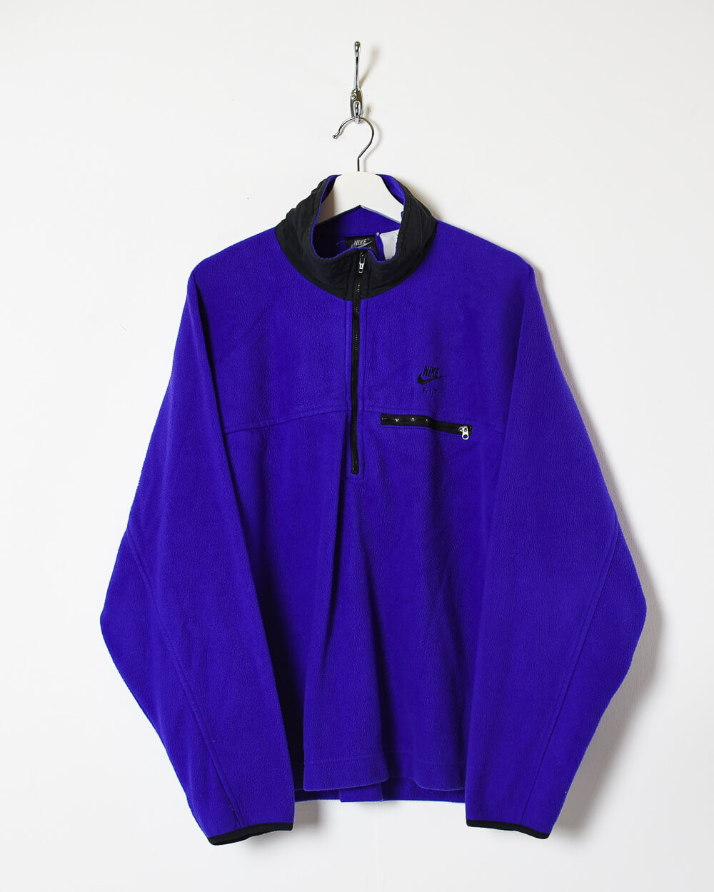 Purple Nike Fit 1/4 Zip Fleece - Large