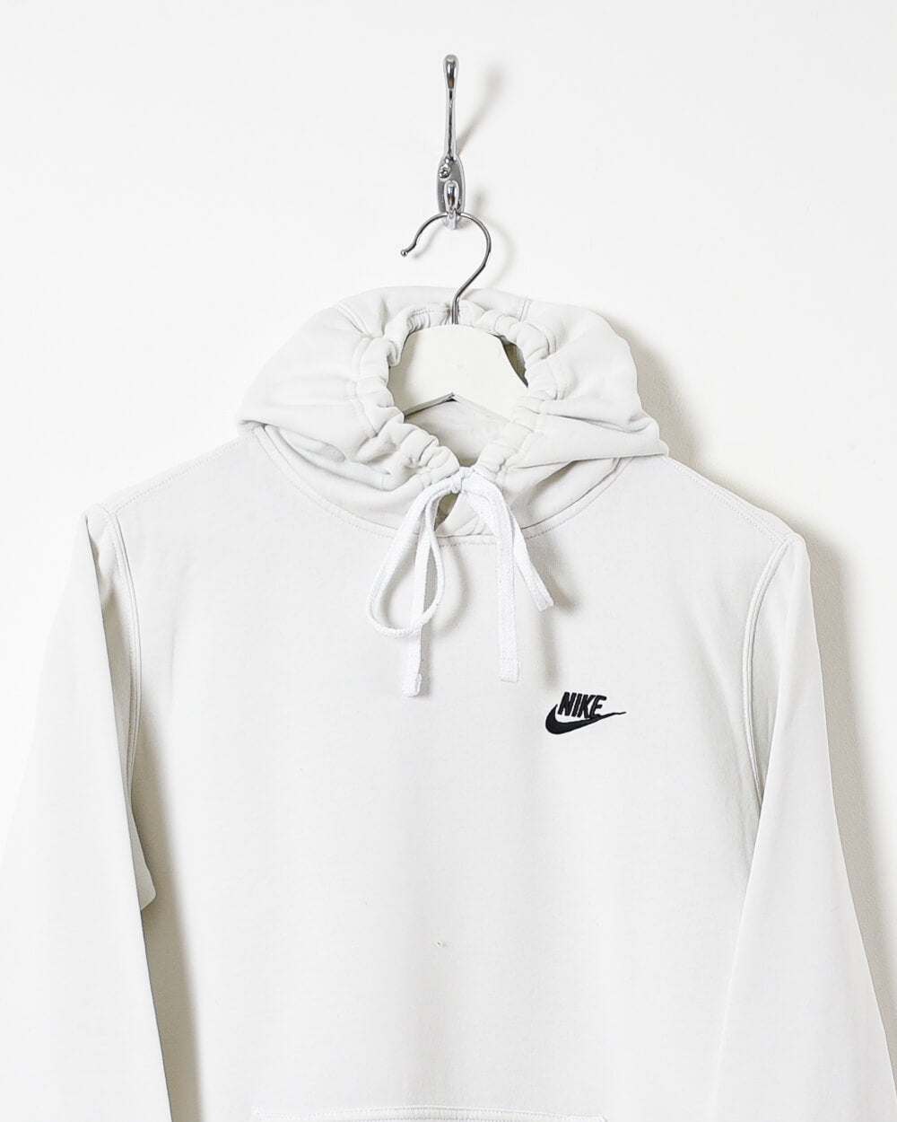 White Nike Hoodie - Small
