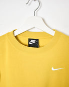 Yellow Nike Sweatshirt - Small