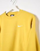 Yellow Nike Sweatshirt - Small