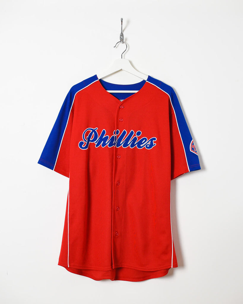 Phillies MLB Red Jersey Shirt 