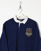 Navy Ralph Lauren International Challenge Club 1967 Rugby Shirt - X-Large