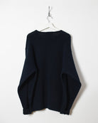 Black Ralph Lauren Knitted Sweatshirt - X-Large