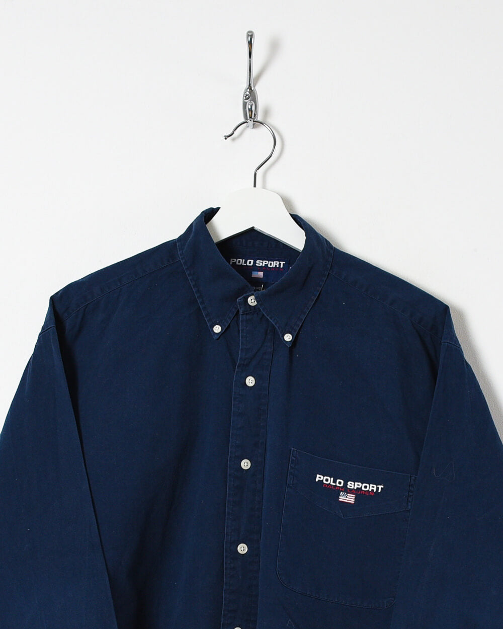 Navy Ralph Lauren Polo Sport Shirt - Large