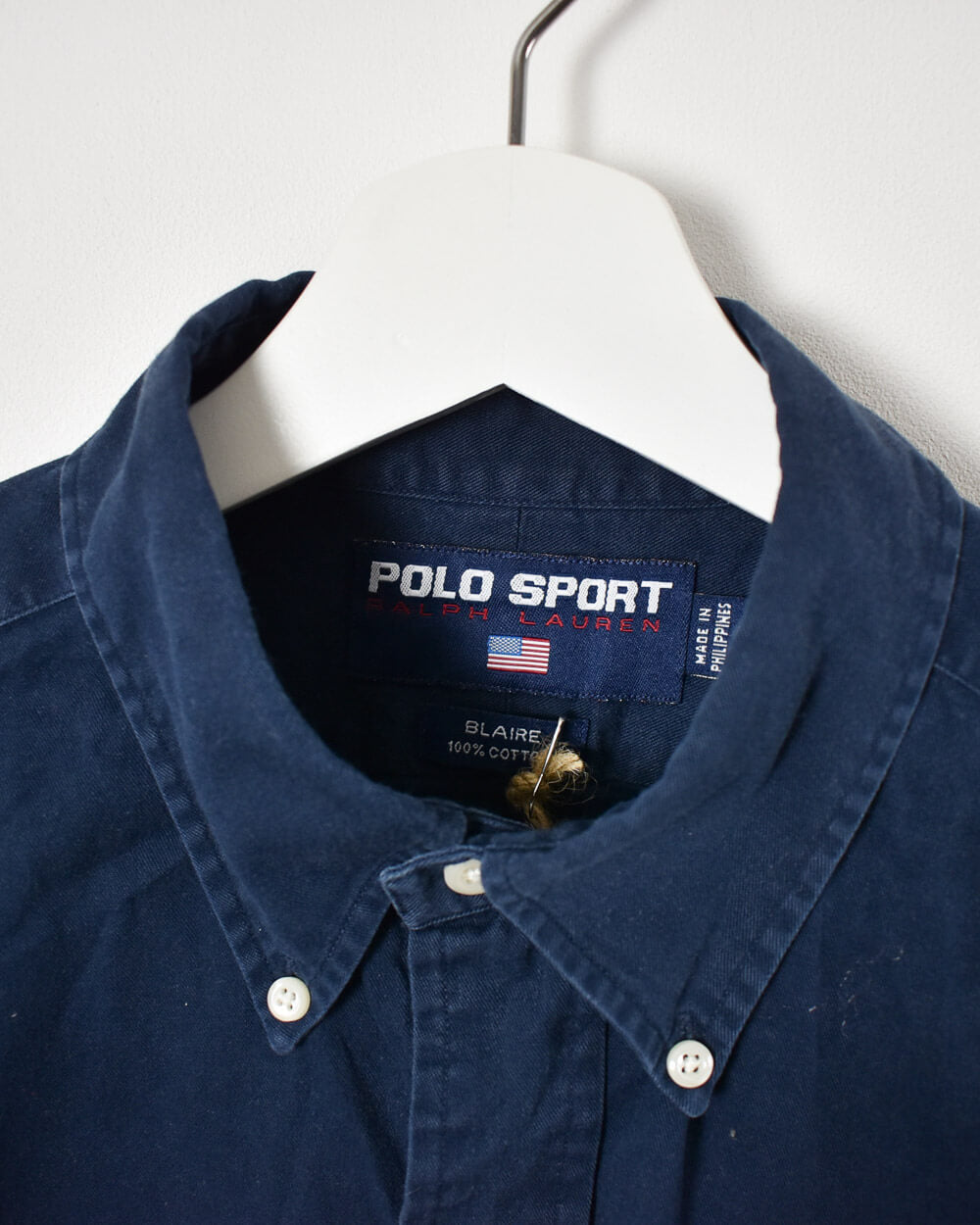 Navy Ralph Lauren Polo Sport Shirt - Large