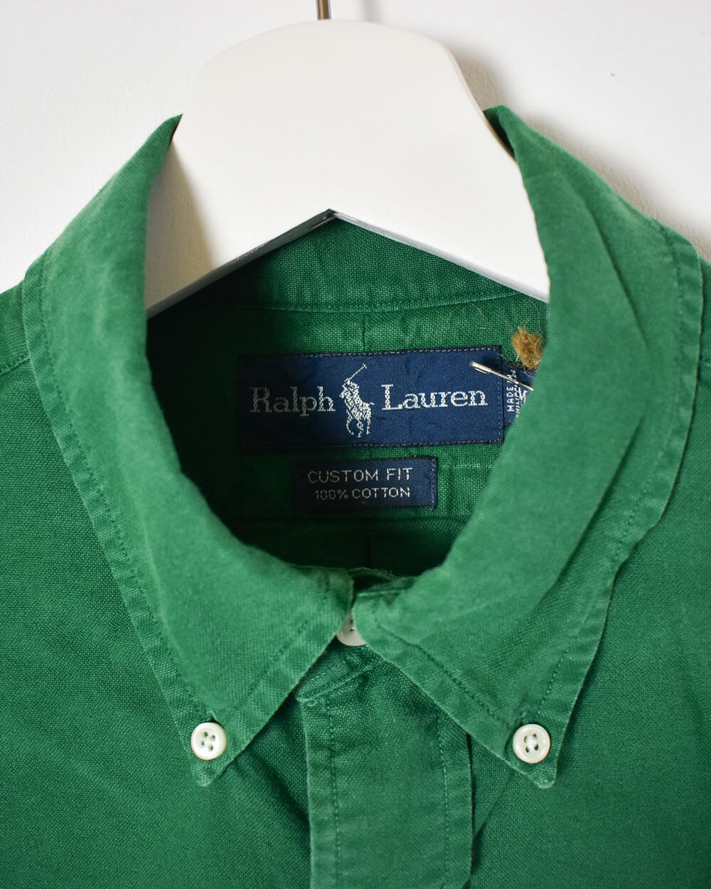 Green Ralph Lauren Shirt - Medium