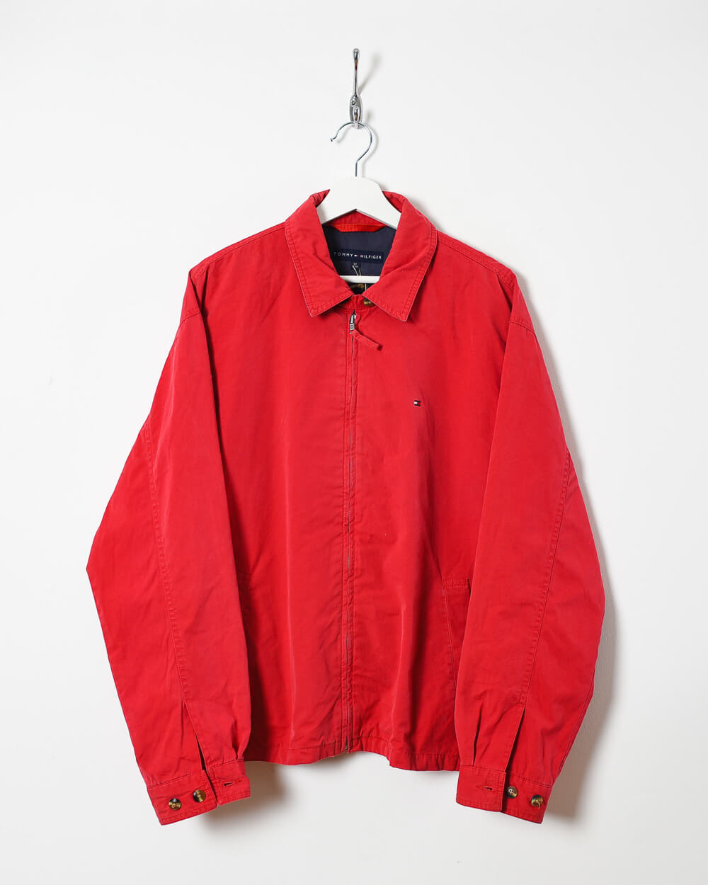 Red Tommy Hilfiger Harrington Jacket - Medium