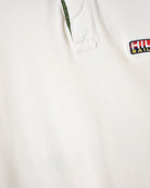White Tommy Hilfiger Polo Shirt - X-Large