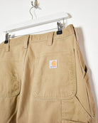 Neutral Carhartt Carpenter Jeans - W34 L32
