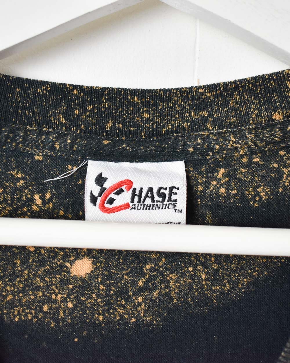 Black Chase Authentics Nascar Tony Stewart Race Facts T-Shirt - XX-Large