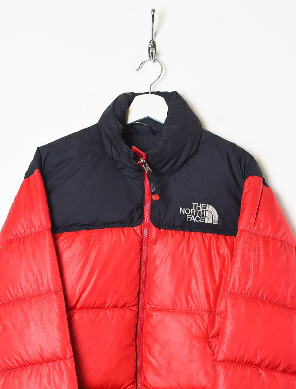 Red The North Face Nuptse 700 Down Puffer Jacket - Small