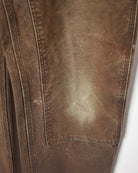 Brown Carhartt Double Knee Carpenter Jeans - W36