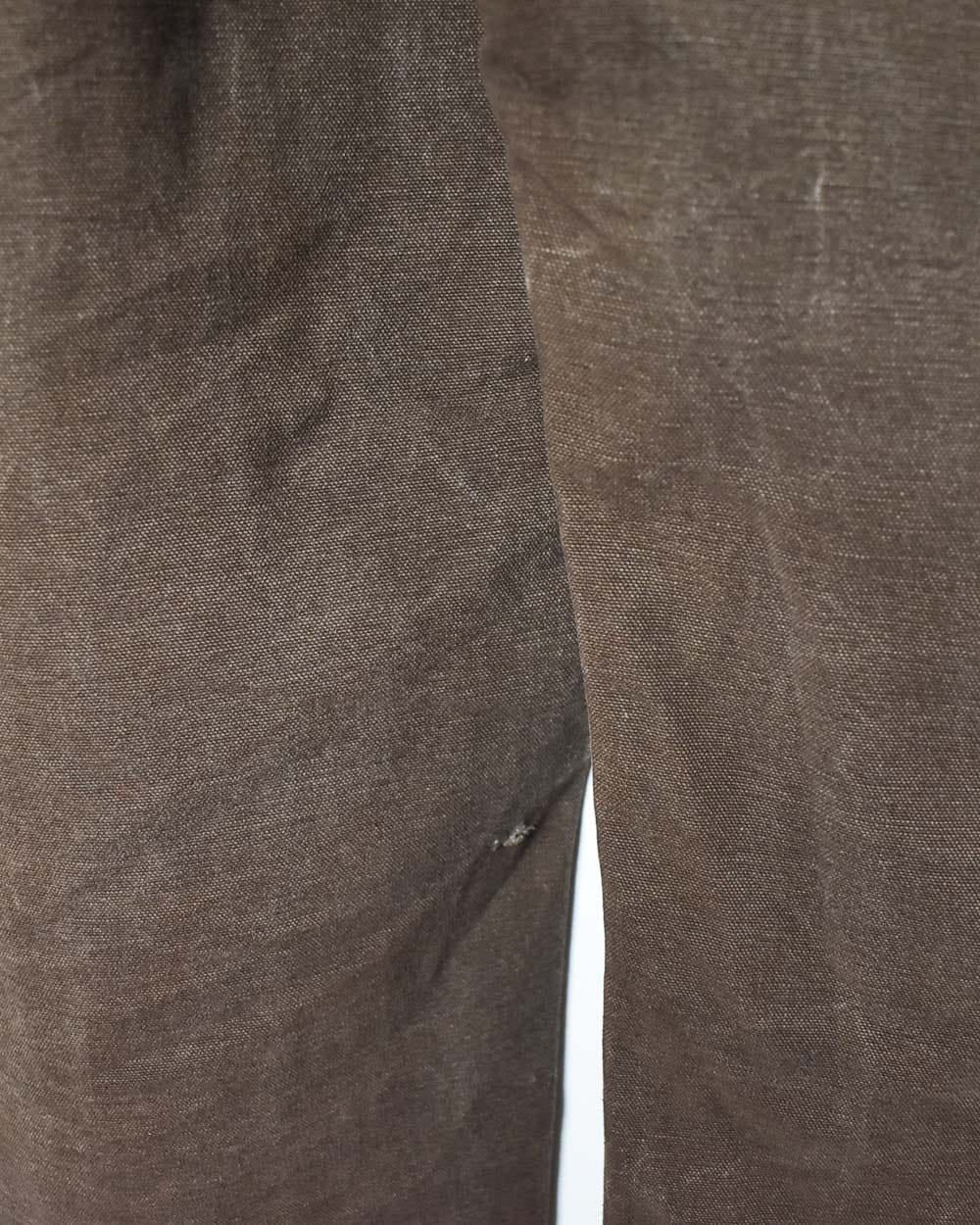 Brown Carhartt Double Knee Carpenter Jeans - W36