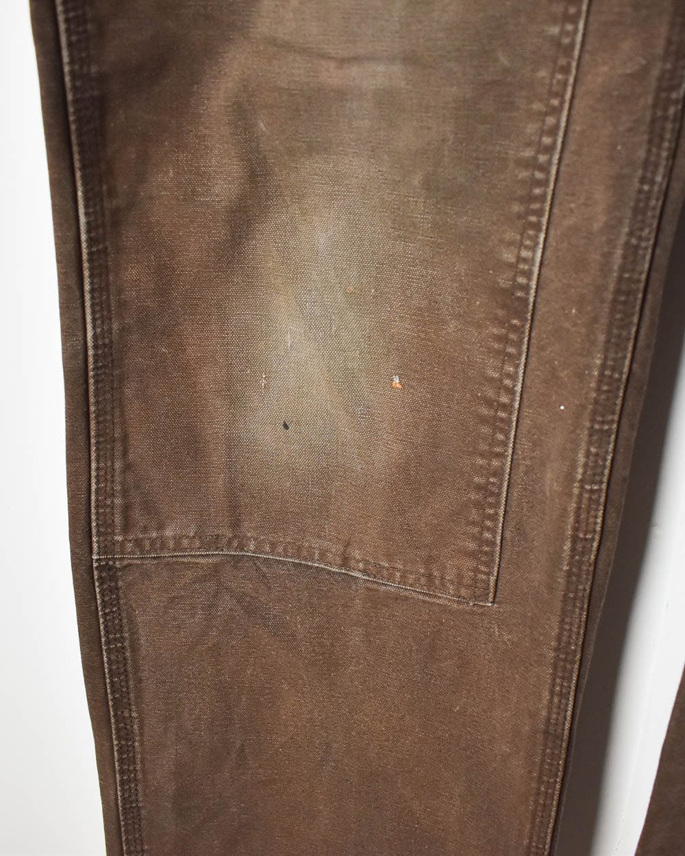 Brown Carhartt Double Knee Carpenter Jeans - W36