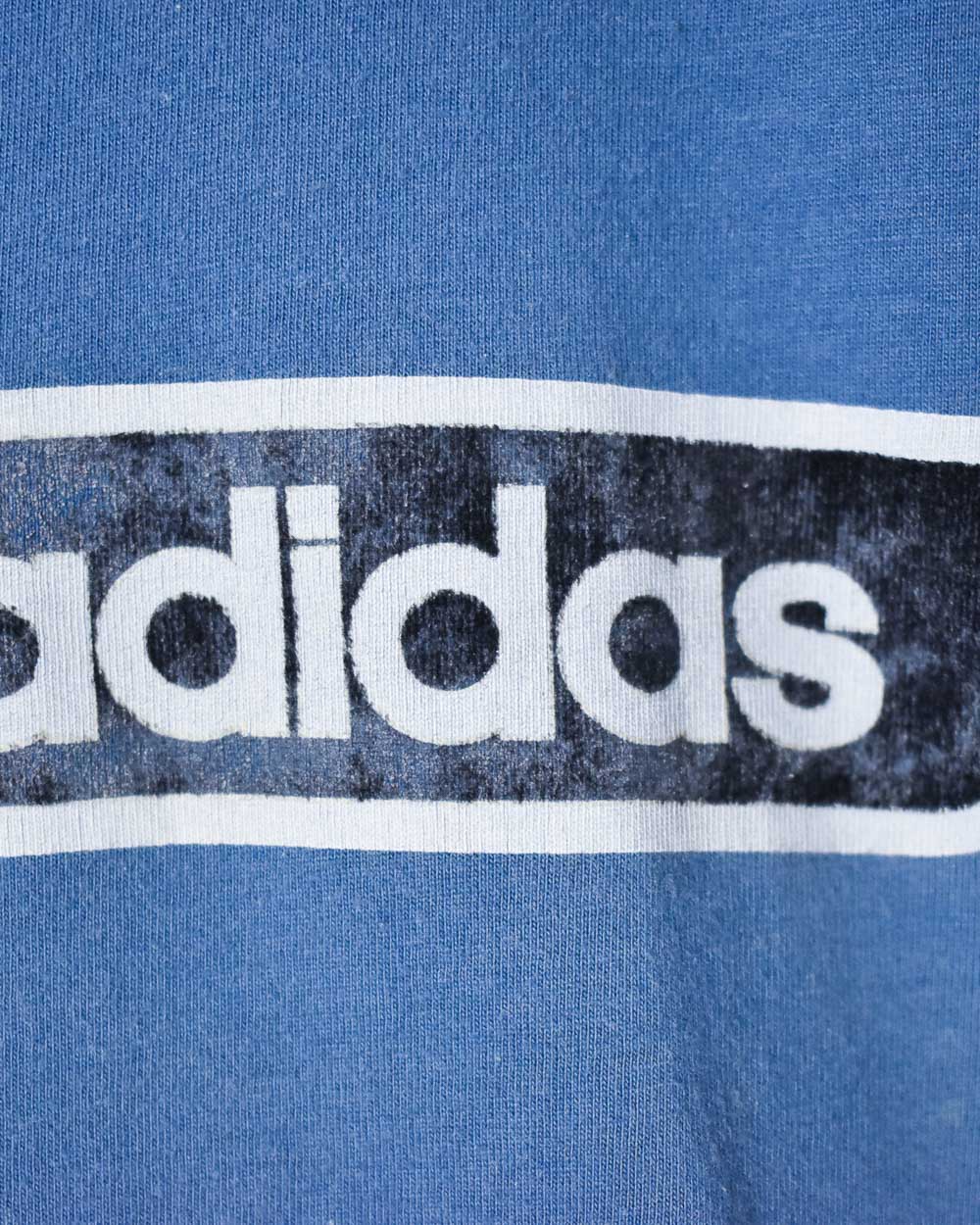 Blue Adidas T-Shirt - X-Large