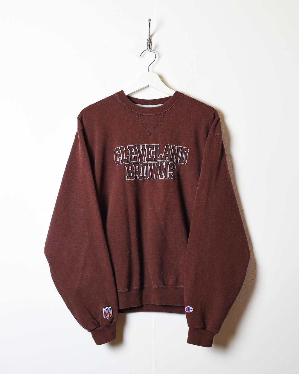 Vintage 90s Brown Champion Cleveland Browns Sweatshirt - Small Cotton–  Domno Vintage