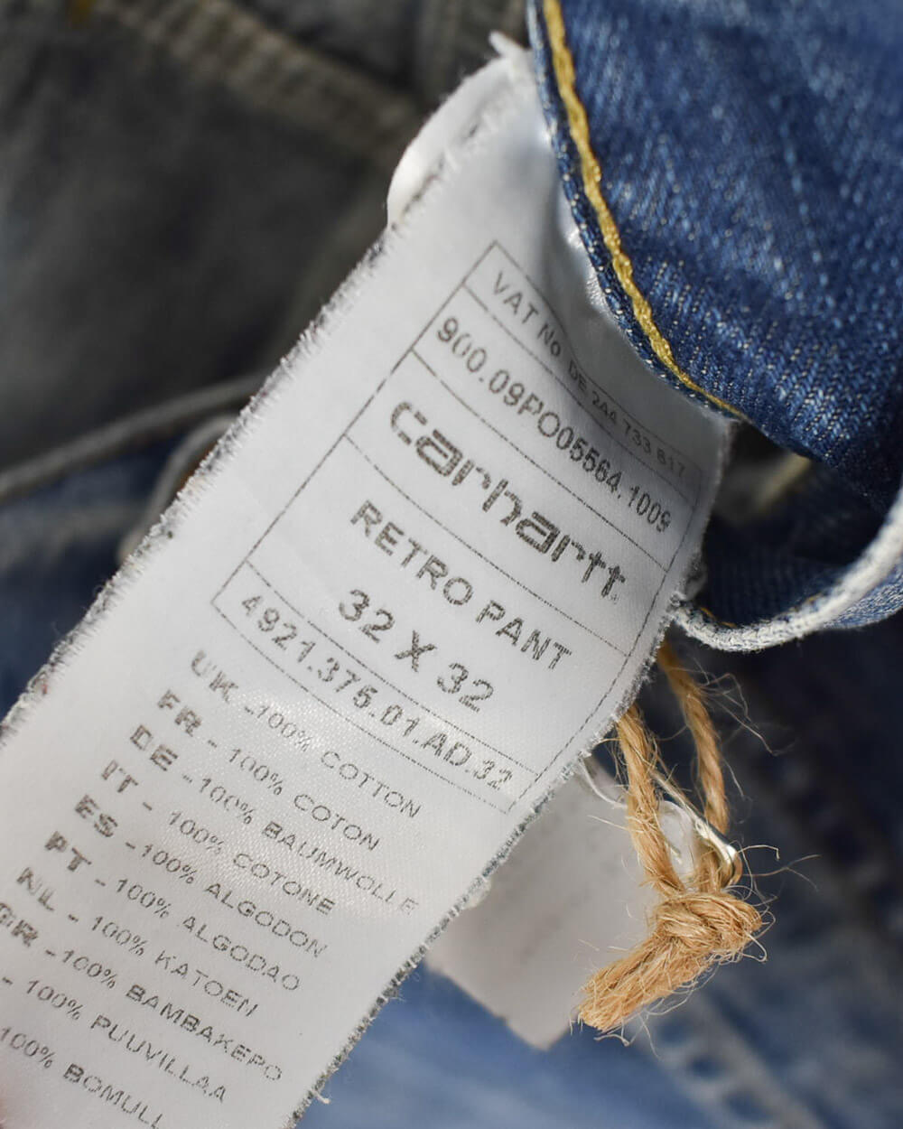 Blue Carhartt Jeans - W32 L32