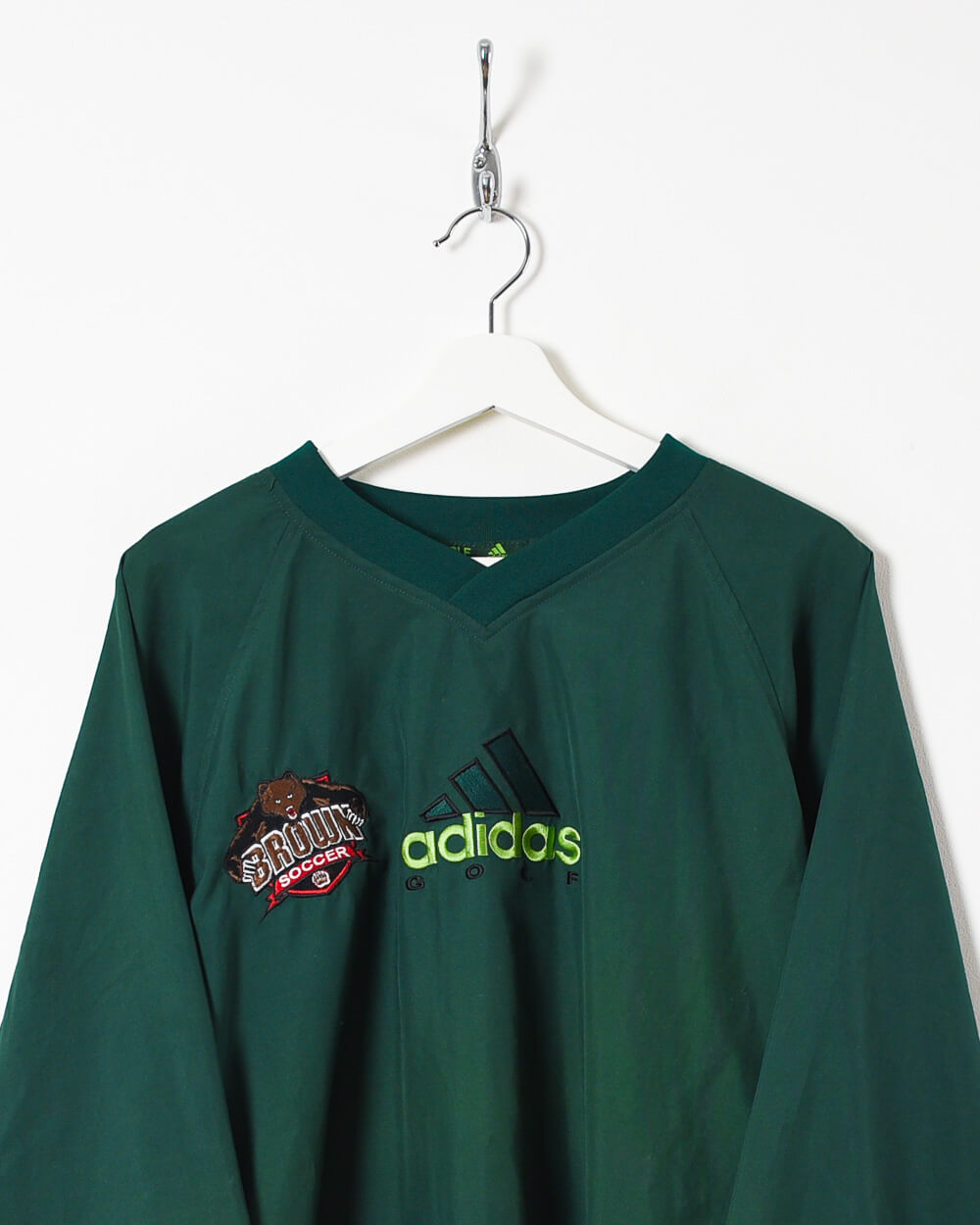 Green Adidas Golf Pullover Jacket - XX-Large
