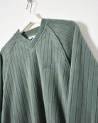 Grey Adidas Pullover Fleece - Medium