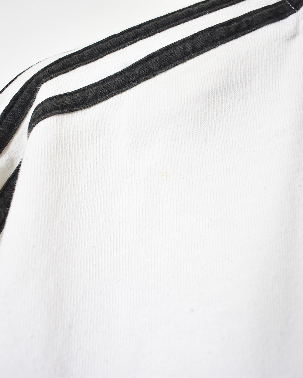 White Adidas Rugby Shirt - Large