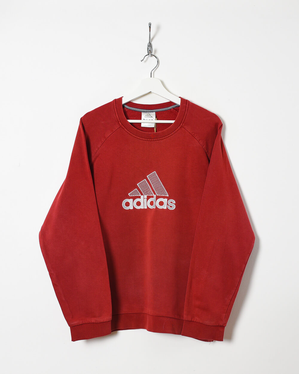 Red Adidas Sweatshirt - Medium