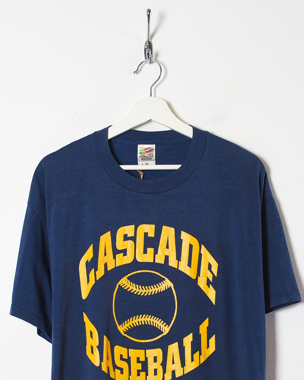 Navy Cascade Baseball T-Shirt - X-Large