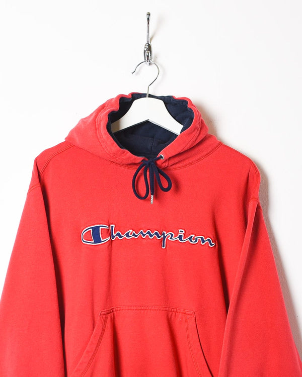 Red Champion Hoodie - Small