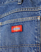 Blue Dickies Flannel Lined Jeans - W36 L30