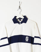 White Gant Rugby Shirt - Large