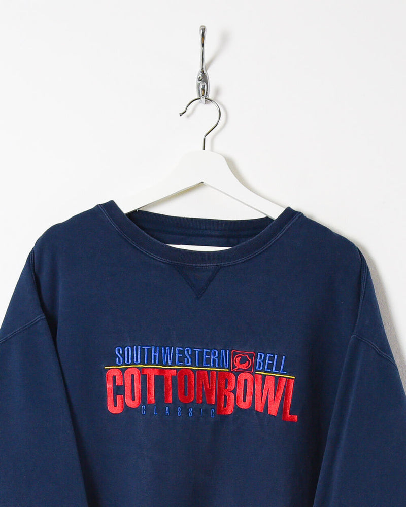 Navy Gear Southwestern Bell Cotton Bowl Classic Sweatshirt - Large