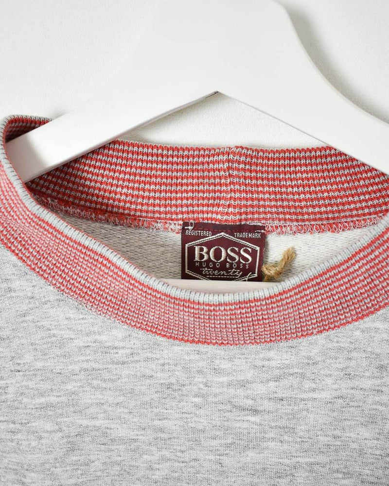 Vintage 90s Cotton Mix Stone Hugo Boss Sweatshirt - Large– Domno Vintage
