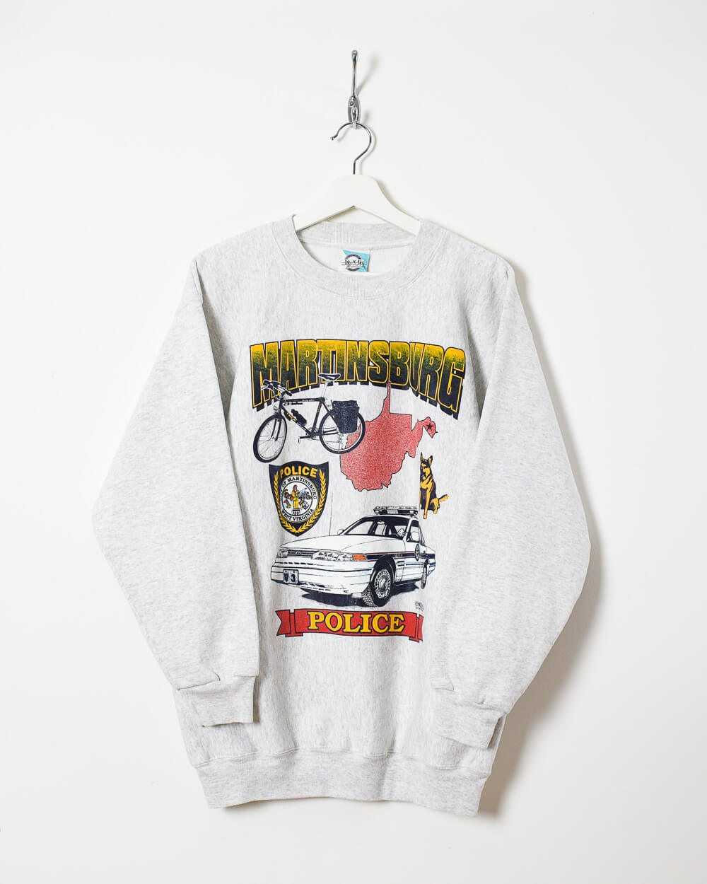 Stone Martinsburg West Virginia Police Sweatshirt - Medium