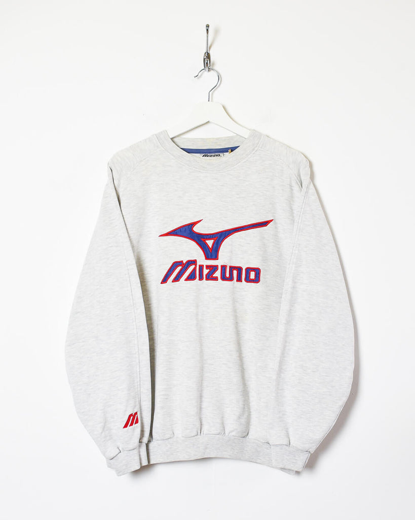 Oneerlijk bijstand Gepensioneerd Vintage 90s Stone Mizuno Sweatshirt - Medium Cotton mix– Domno Vintage