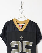 Black Reebok X NFL New Orleans Saints 25 Jersey - Medium