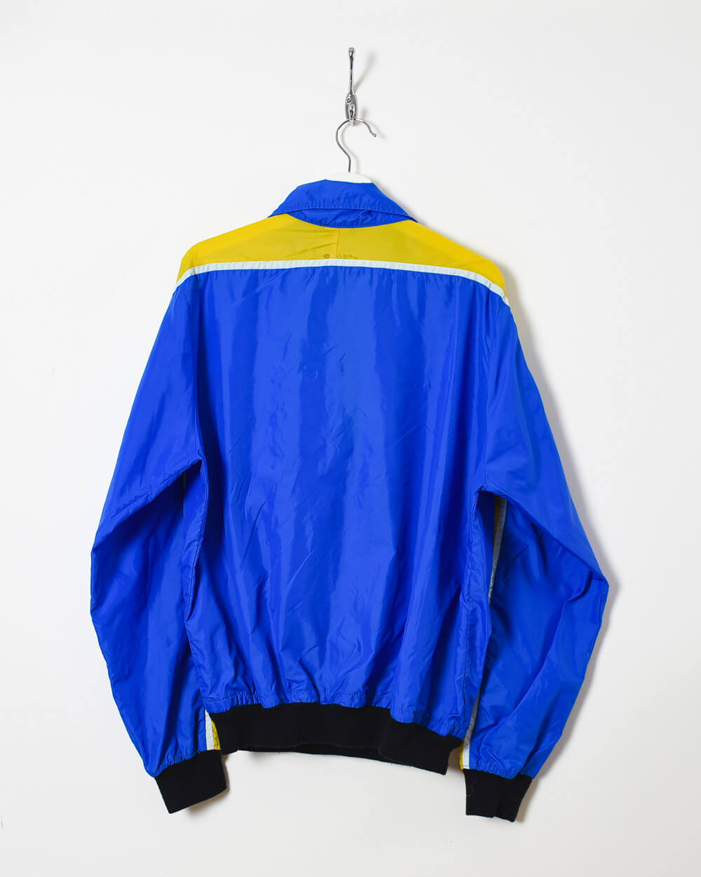 Vintage 80s Nylon Blue Nike 80s 1/4 Zip Windbreaker Jacket