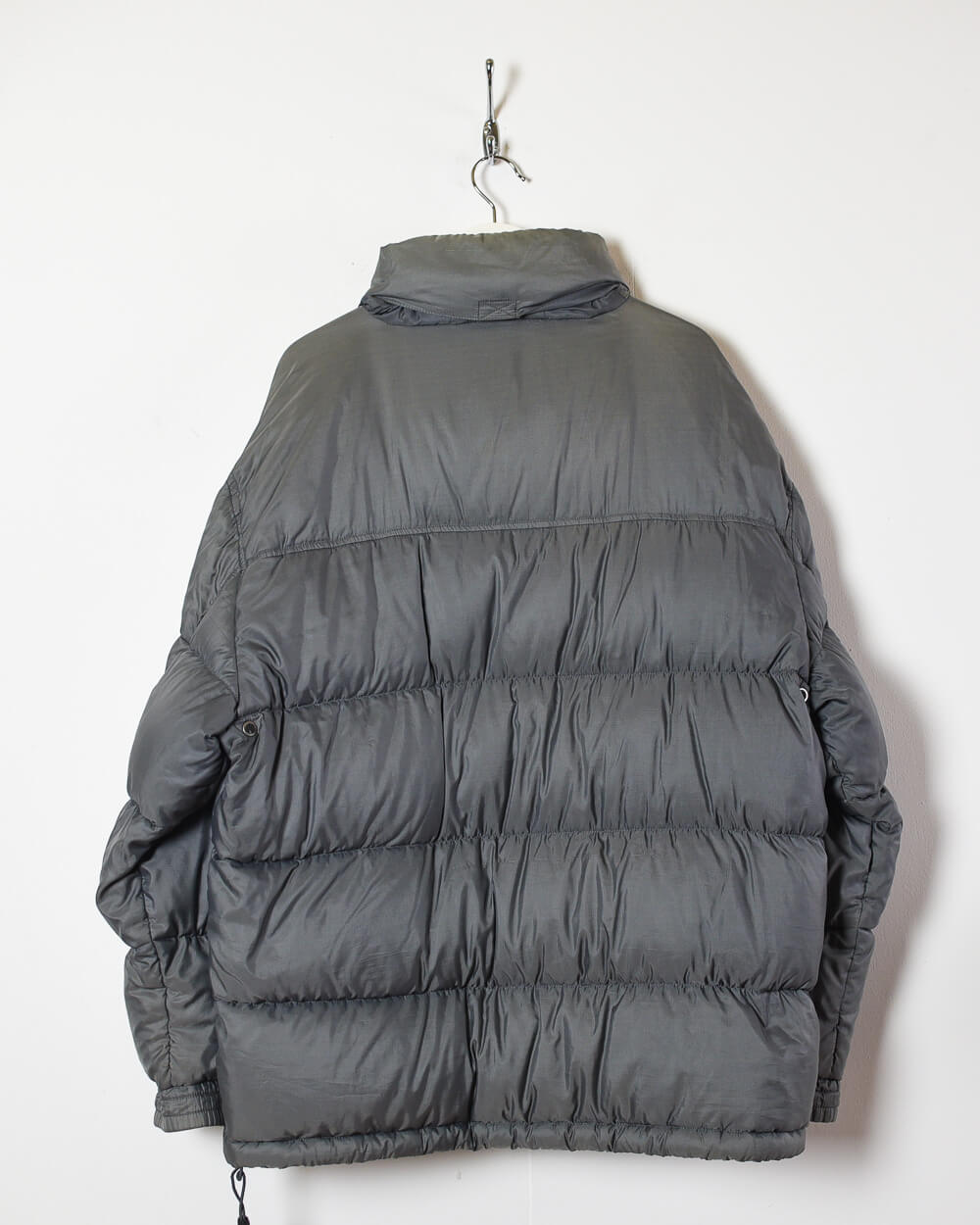Vintage 00s Grey Nike Down Puffer Jacket - X-Large Nylon – Domno 