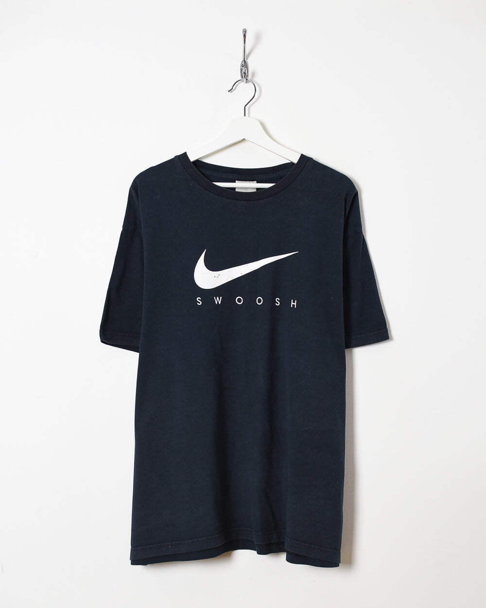 Navy Nike Swoosh T-Shirt - XX-Large