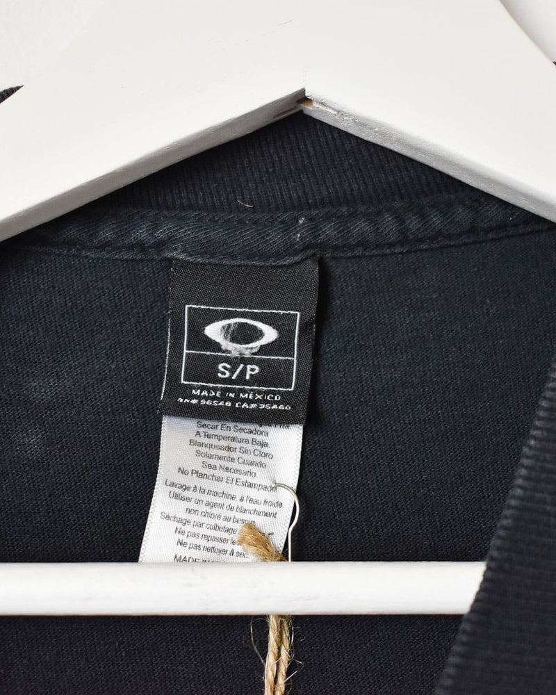 Vintage 00s Black Oakley T-Shirt - Small Cotton– Domno Vintage