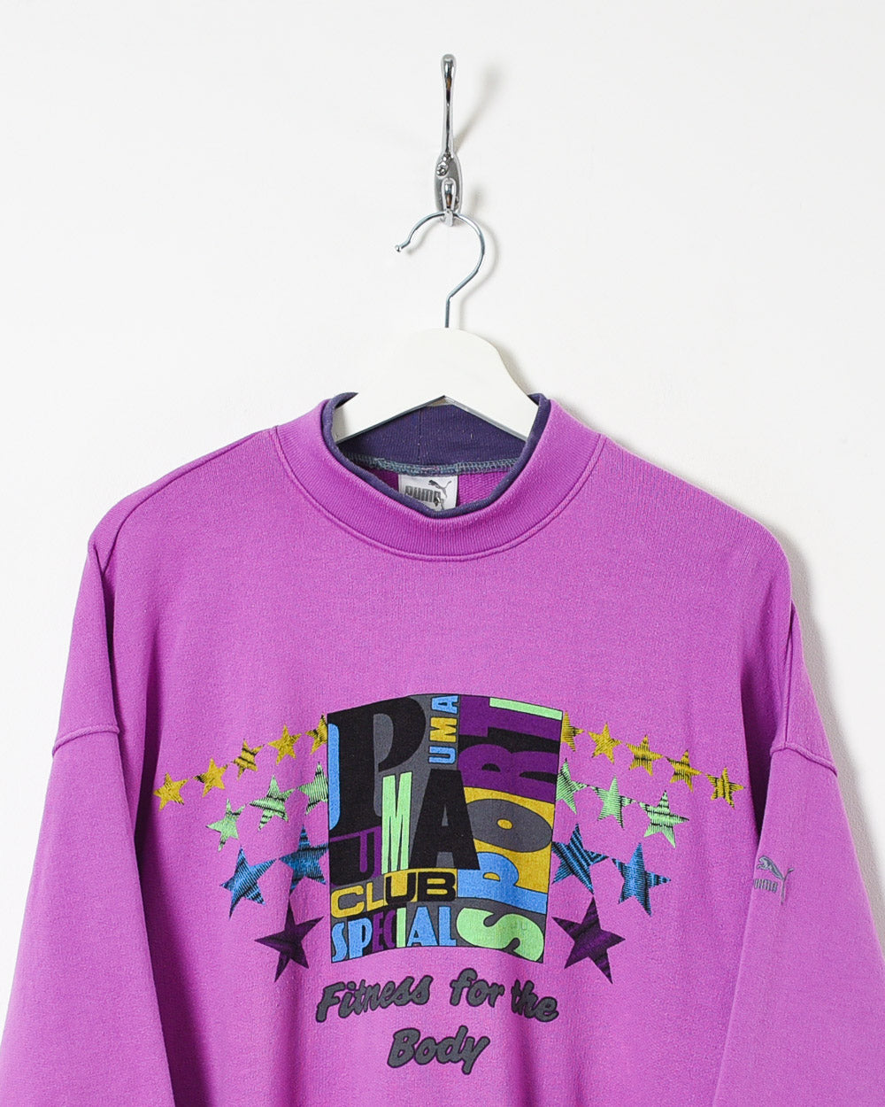 Purple Puma Fitness for The Body Club Special Sweatshirt - Medium