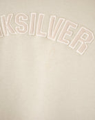 Neutral Quicksilver Fleece Lined Sweatshirt - Medium