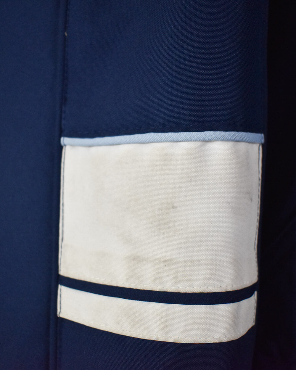 Navy Reebok Classic Padded Hooded Long Coat - XX-Large