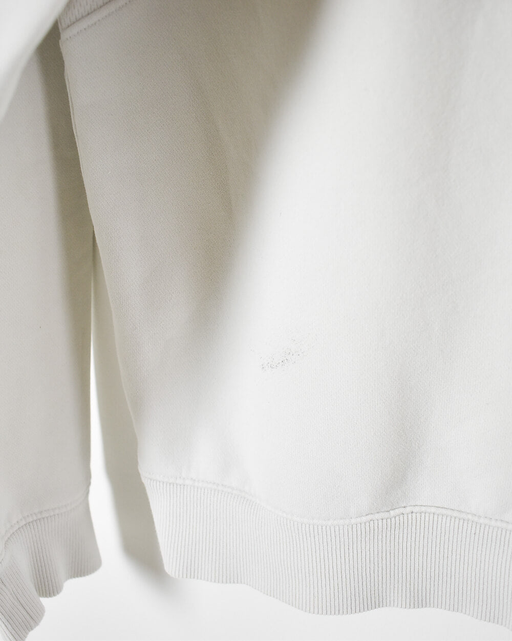 White Reebok Sweatshirt - Large