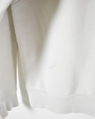 White Reebok Sweatshirt - Large