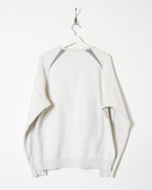 White Reebok Sweatshirt - Large