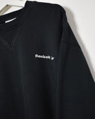 Black Reebok Sweatshirt - X-Large