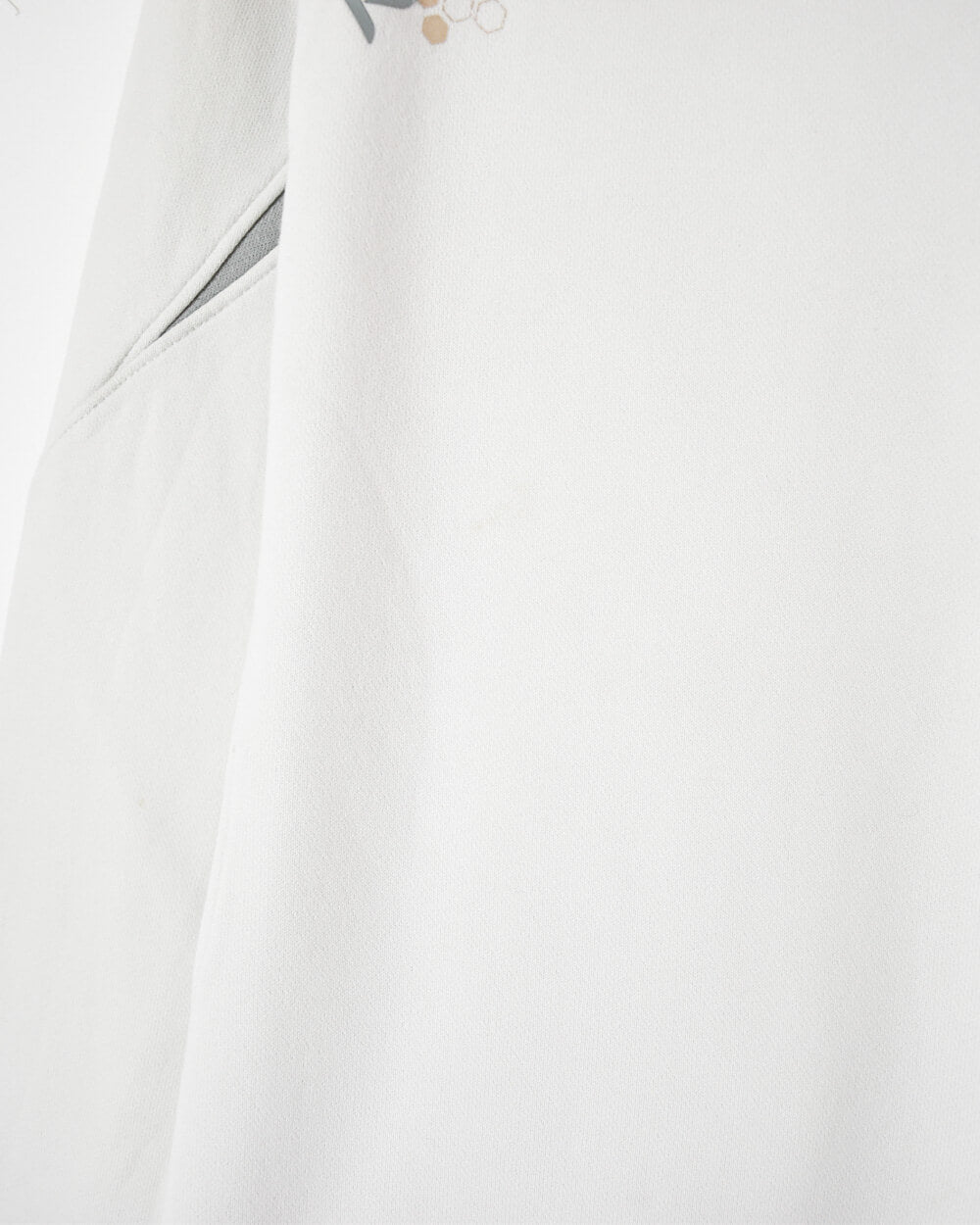 White Reebok Sweatshirt - Large